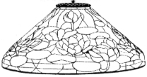 ODYSSEY Lampenform 50 cm Waterlily T1490