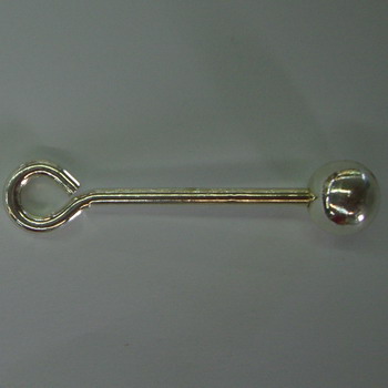 Bead holder Silver plated 40mm