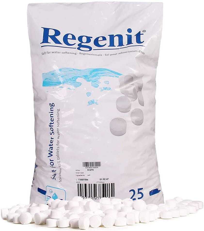 REGENIT Regenerating salt pellets 25kg bag