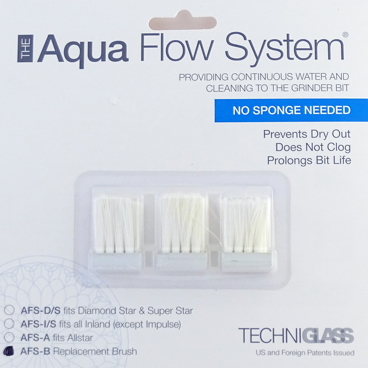 THE GRINDER 1+2+3 Aquaflow replacement brush THE GRINDER 1+2+3 Aquaflow replacement brush