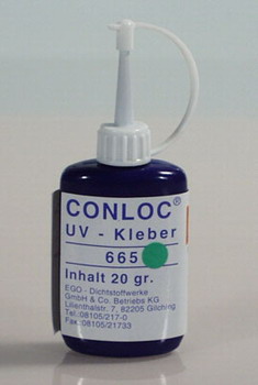 CONLOC® UV 665 UV-Kleber 20g grün