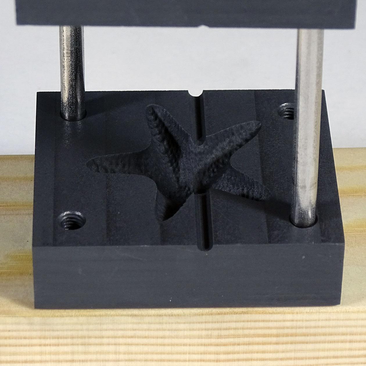 Estrella de mar de grafito Estrella de mar de grafito