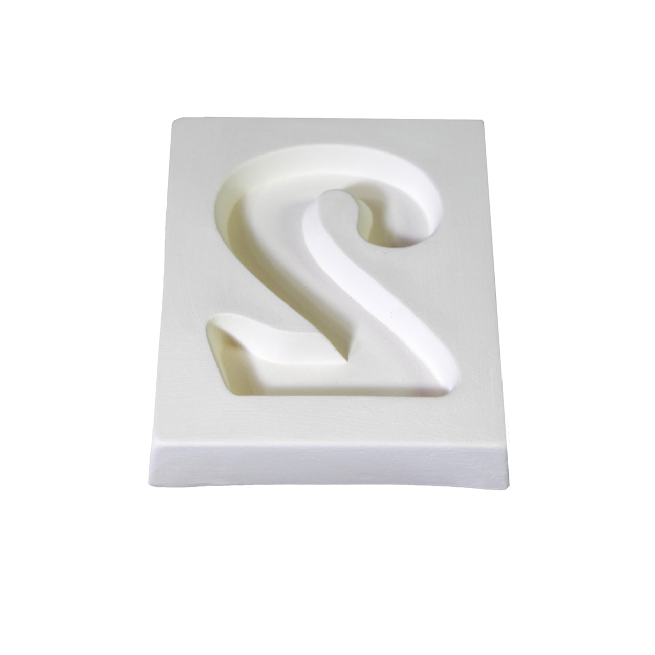 Casting Mold 11x10x1cm Number 2 Casting Mold 11x10x1cm Number 2