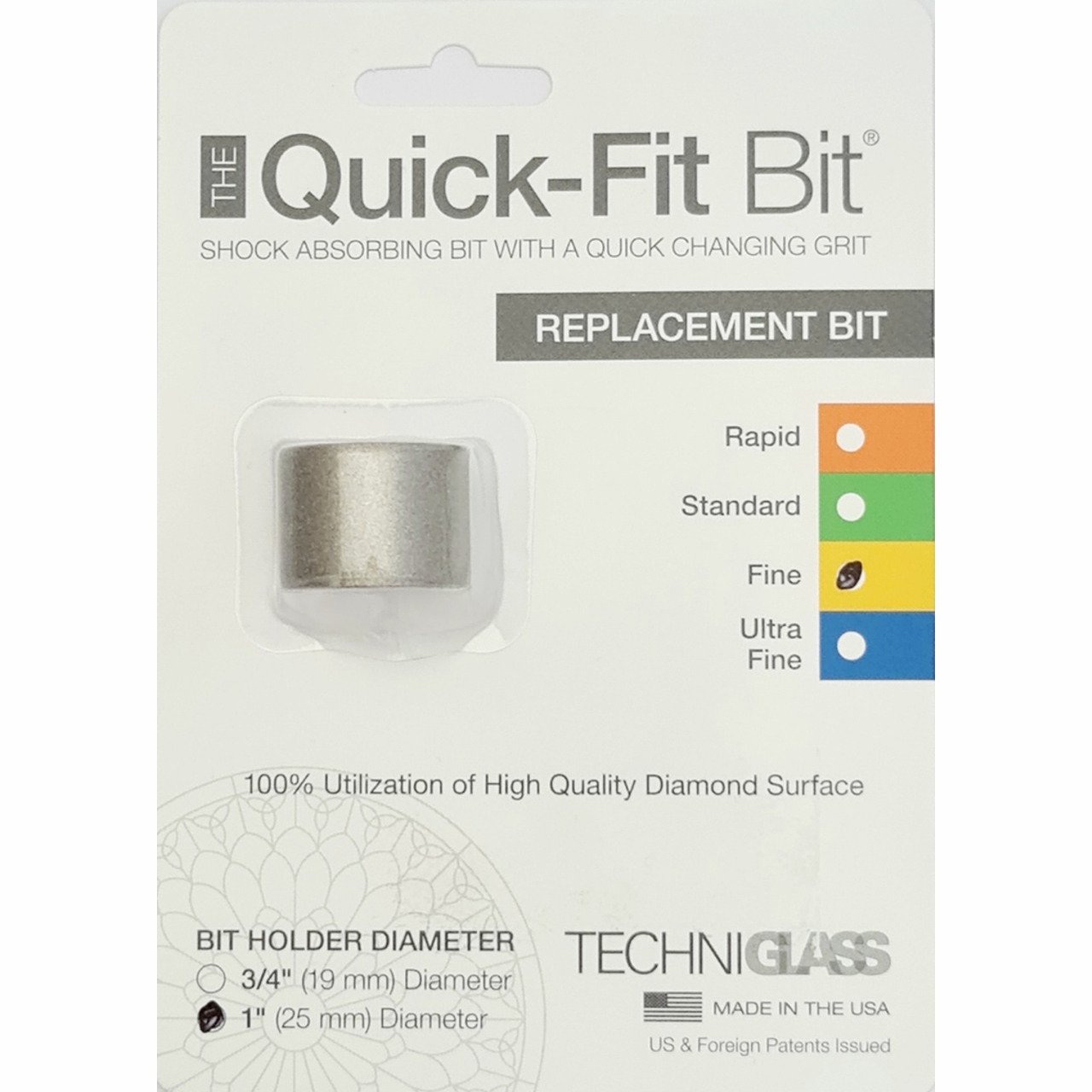 Quick-Fit Schleifring 25mm fein Quick-Fit Schleifring 25mm fein