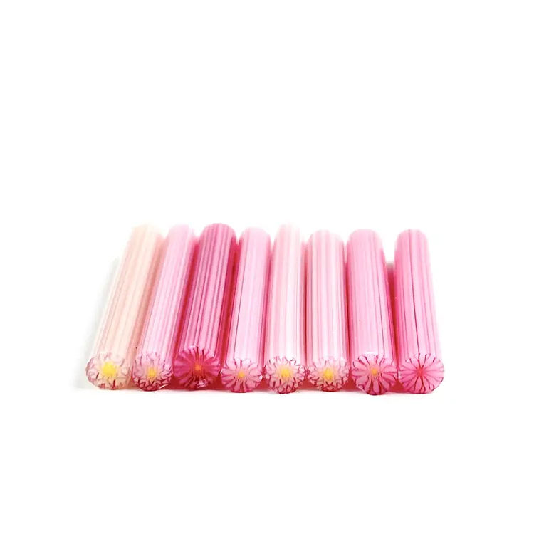 TGE Murrine COE90 Pink Chrysanthemum TGE Murrine COE90 Pink Chrysanthemum