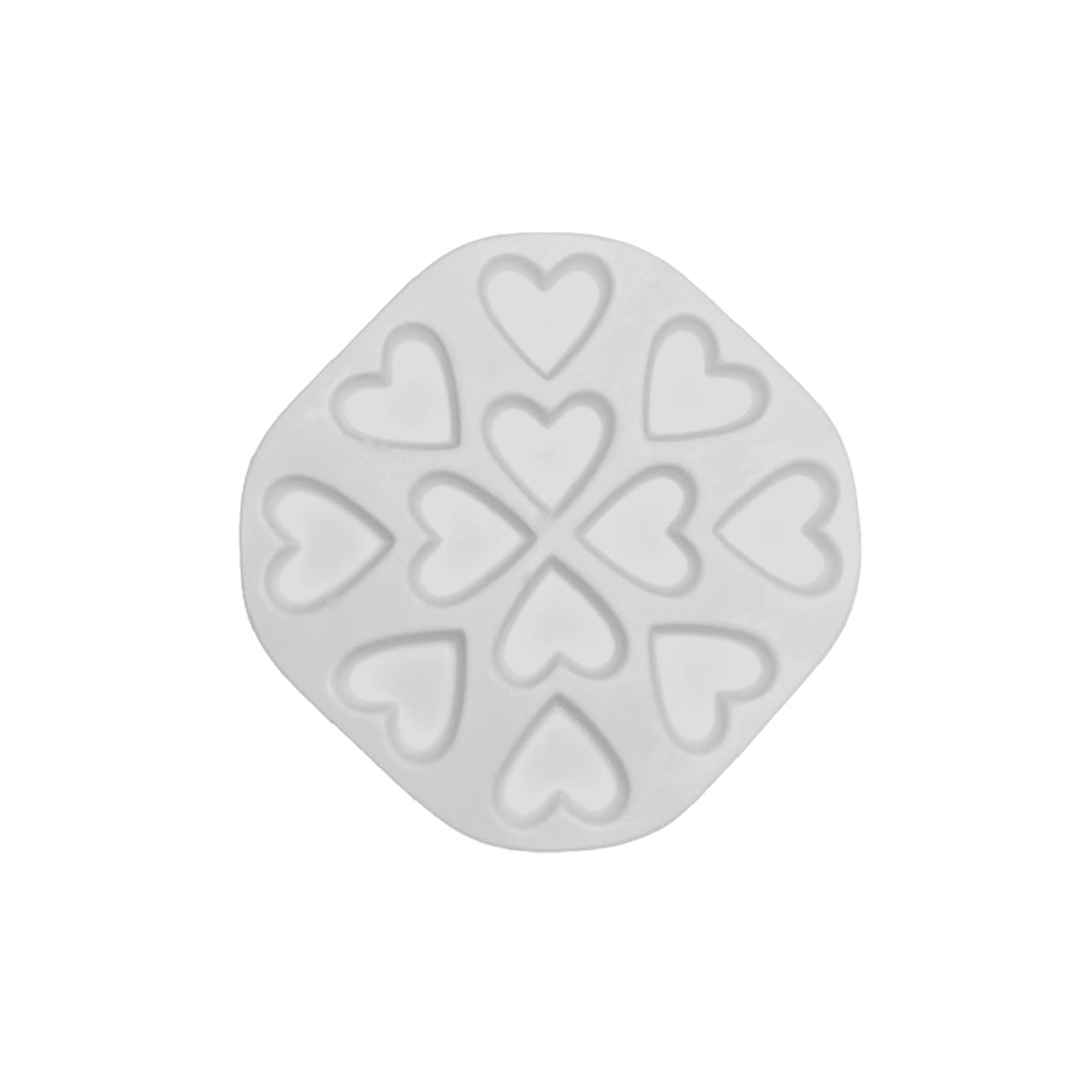 LF241 12 Hearts Mould