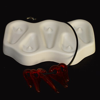 moule (PdV) "bijoux Tribal Beads" 5ens1