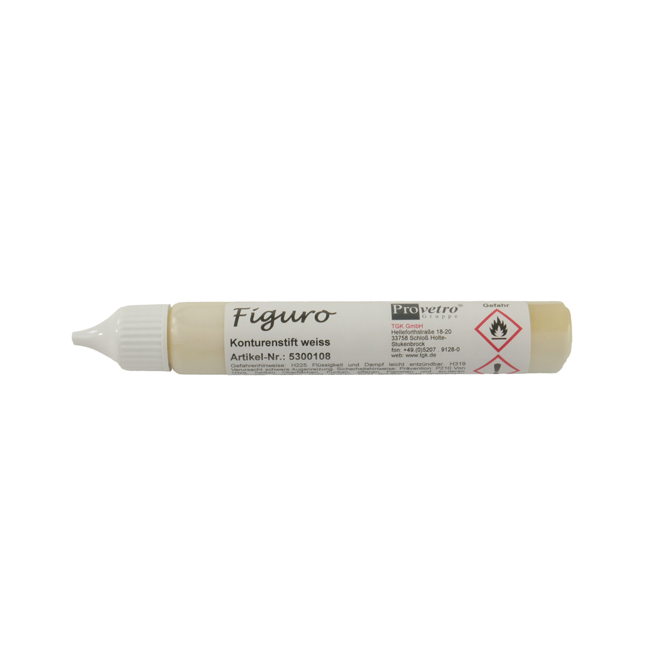 FIGURO Konturenstift weiss