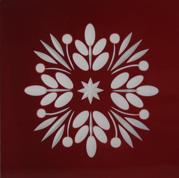 Fries Square 12x12cm UMBEL red Fries Square 12x12cm UMBEL red