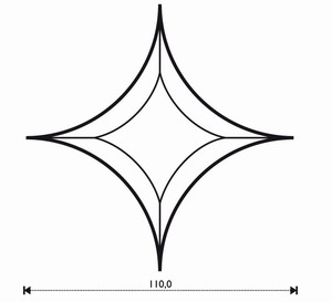 Bevel Star big size Bevel Star big size