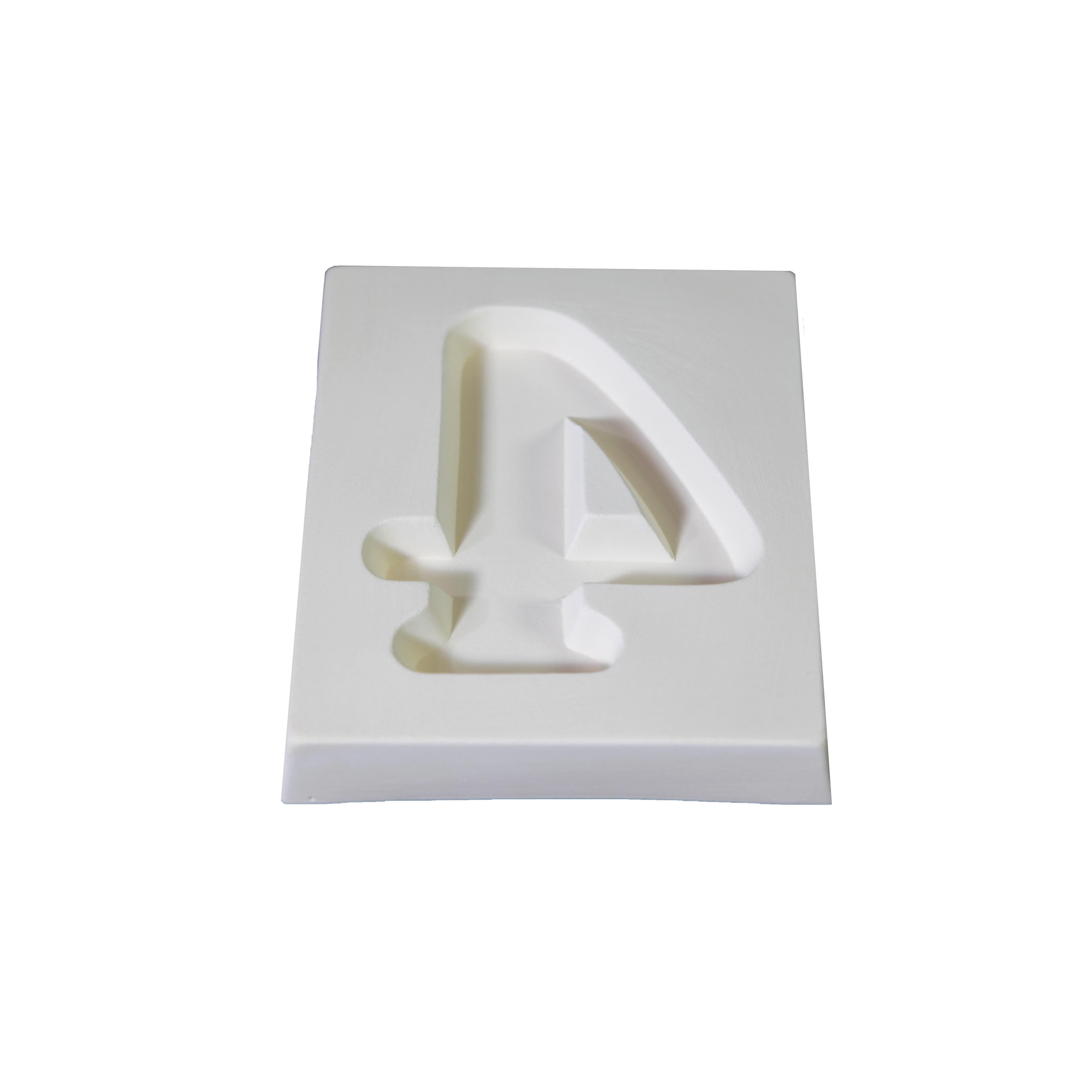 Casting Mold 12x10x1cm Number 4 Casting Mold 12x10x1cm Number 4