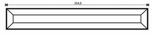 Bevel Straight 1.5 x 10" Bevel Straight 1.5 x 10"