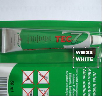 TEC7 Kleb und Dichtmasse 50 ml Weiß