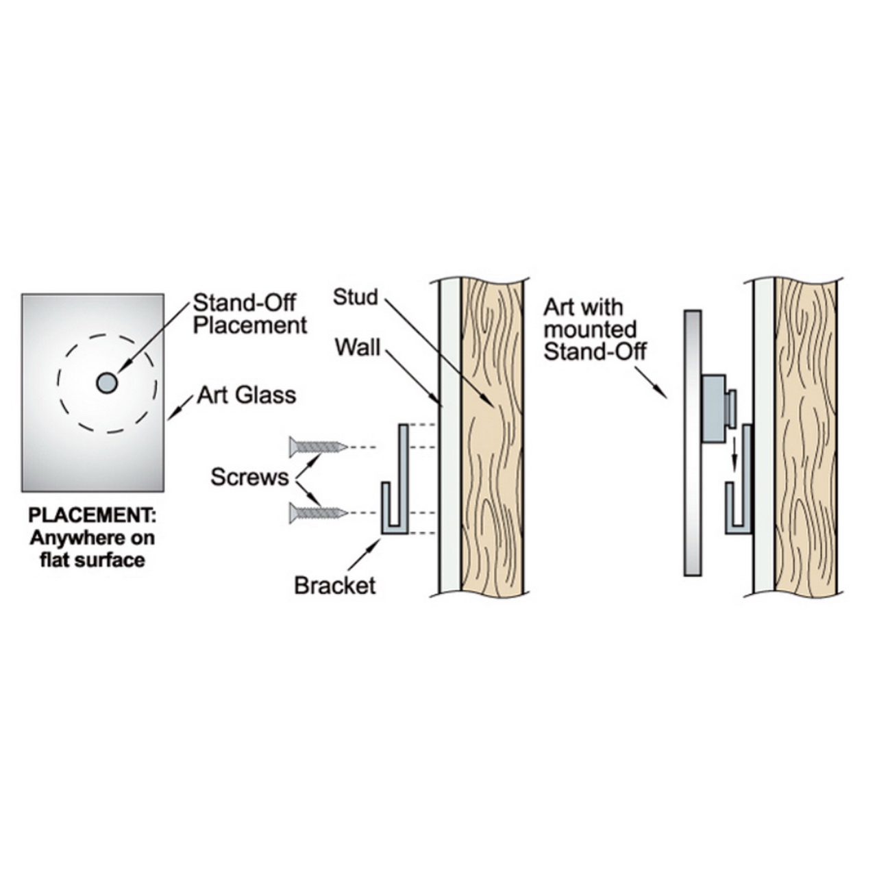 HangYourGlass 301-LK Wandhaken D=14,28mm L=38mm HangYourGlass 301-LK Wandhaken D=14,28mm L=38mm