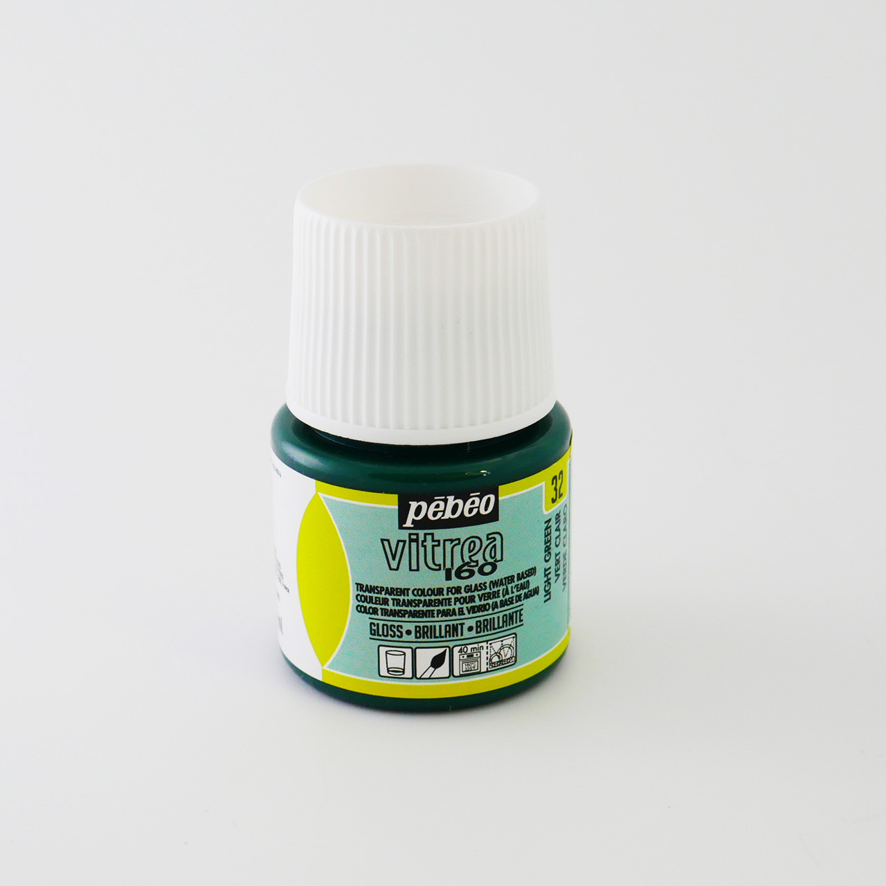 Glasspaint Pebeo Vitrea160 Light Green 32 Glasspaint Pebeo Vitrea160 Light Green 32
