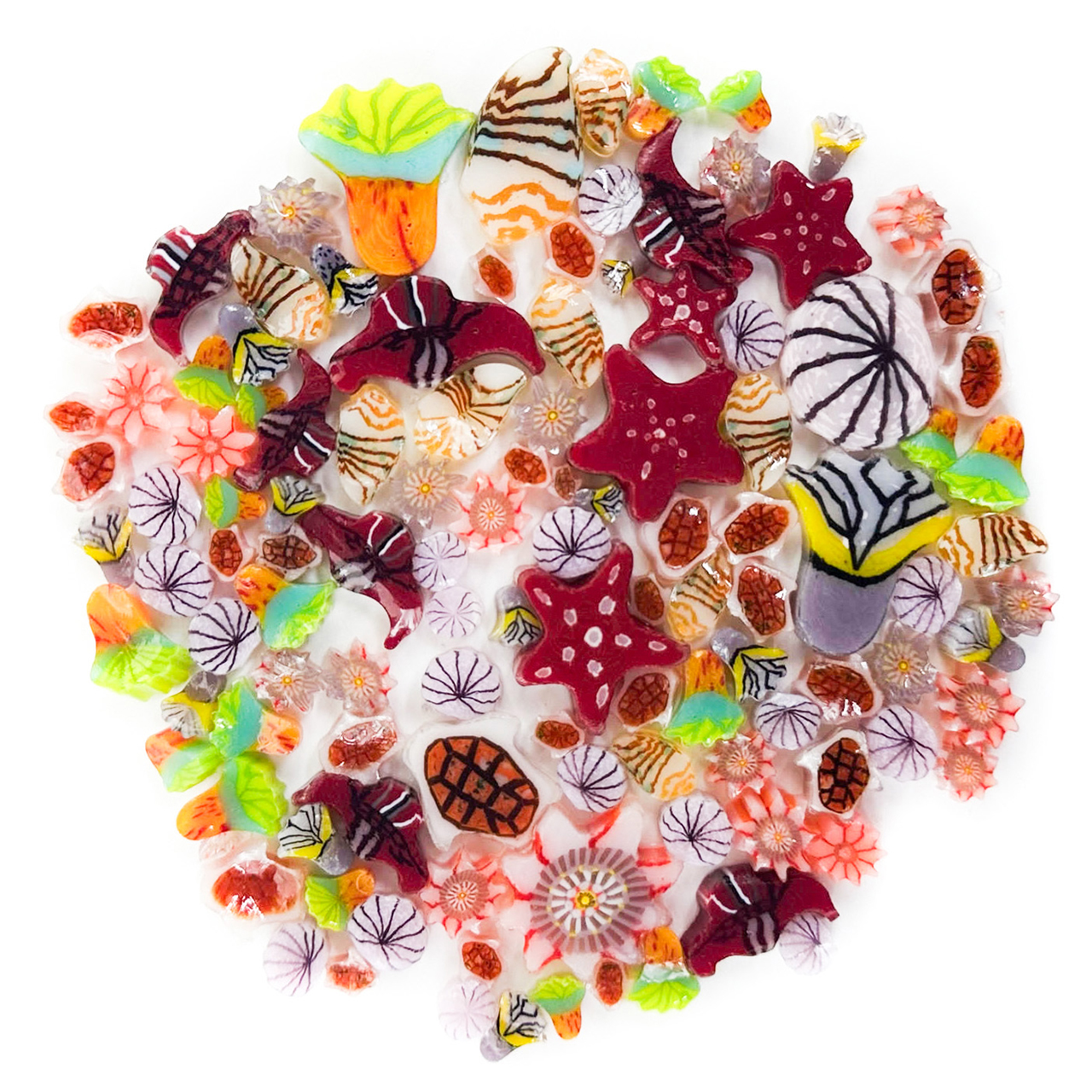 TGE Murrini COE96 Tropical Sea Life Mix TGE Murrini COE96 Tropical Sea Life Mix