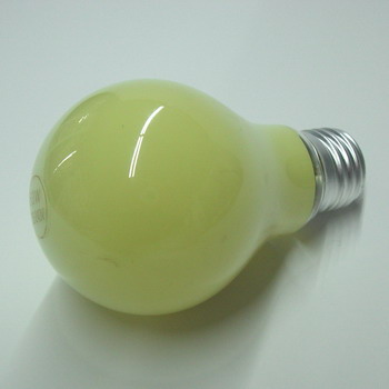 Powder Printing yellow light bulb E27 Powder Printing yellow light bulb E27