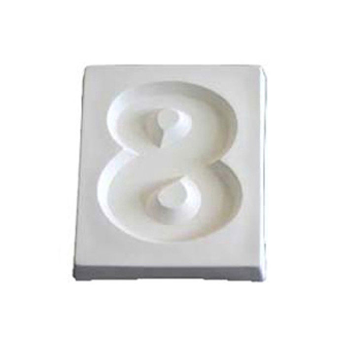 Casting Mold 12x9x1cm Number 8 Casting Mold 12x9x1cm Number 8