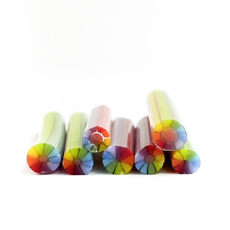 TGE Murrine COE90 Rainbow Sunflower TGE Murrine COE90 Rainbow Sunflower