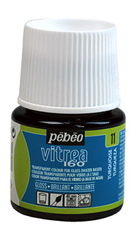 Glasspaint Pebeo Vitrea160 Turquoise 11
