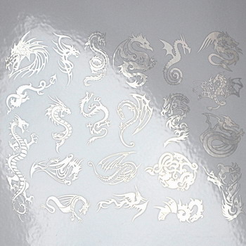 Fusing Decal Dragon silver Fusing Decal Dragon silver