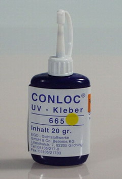 CONLOC® UV 665 UV-Kleber 20g gelb CONLOC® UV 665 UV-Kleber 20g gelb