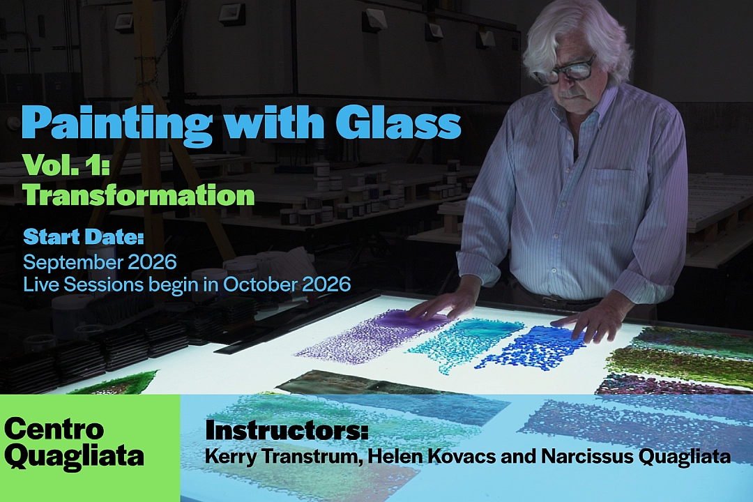 Transform Your Art: Join the "Painting with Glass" Journey This October!