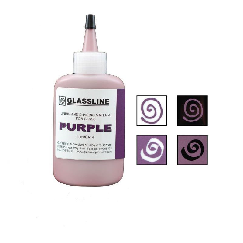 Glassline crayon GA14 purple 56g
