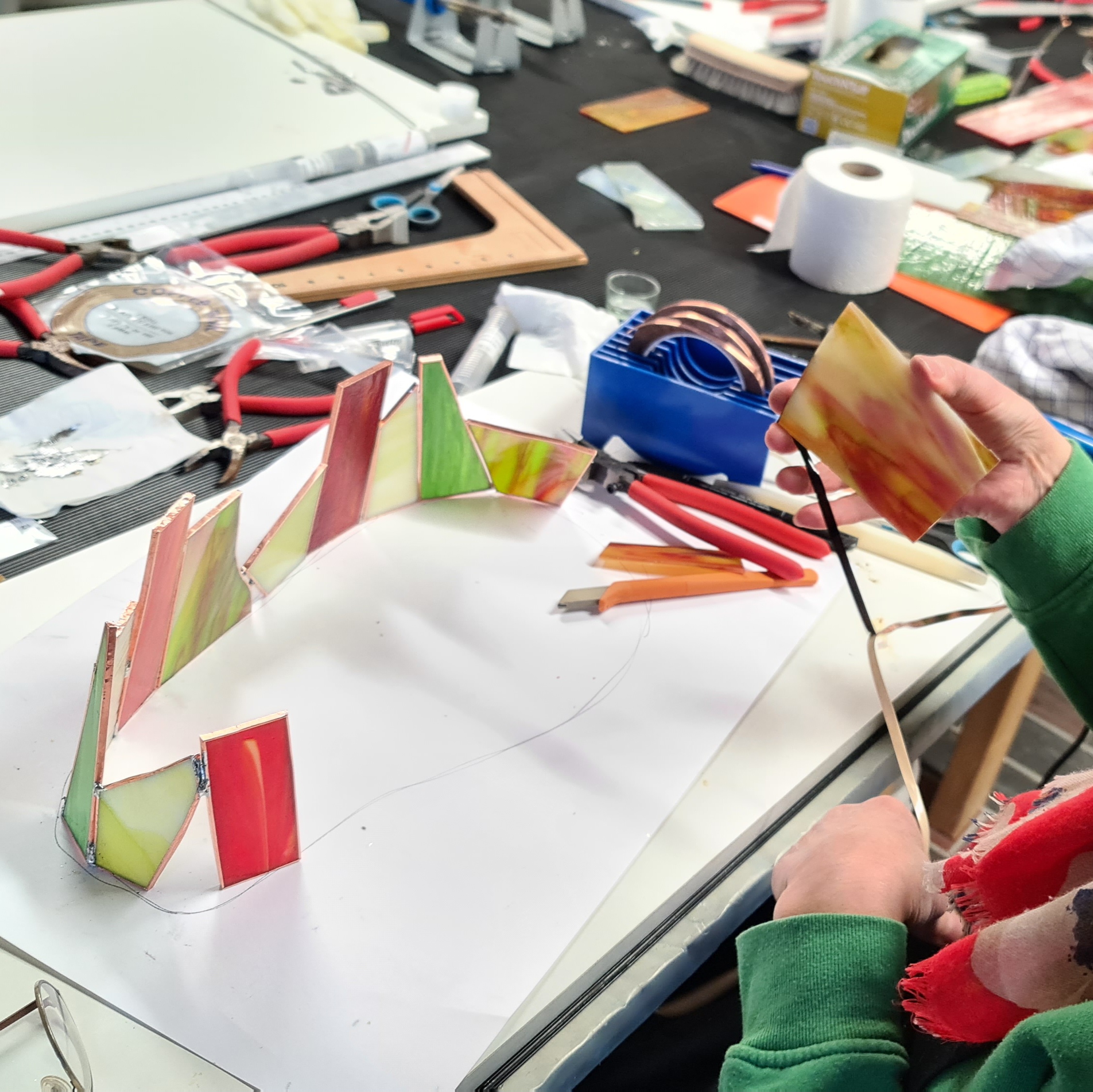 Glass Design in the Copper Foil Technique Glass Design in the Copper Foil Technique