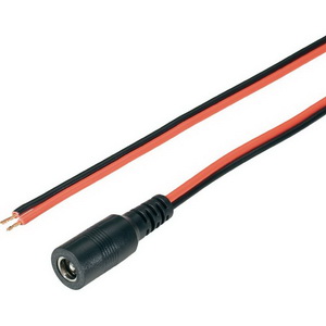 Cable LED-DC jack 2m-2,1/5,5/9,5 mm Cable LED-DC jack 2m-2,1/5,5/9,5 mm