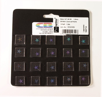 Stars 1/2" COE 90 1,5mm Stars 1/2" COE 90 1,5mm