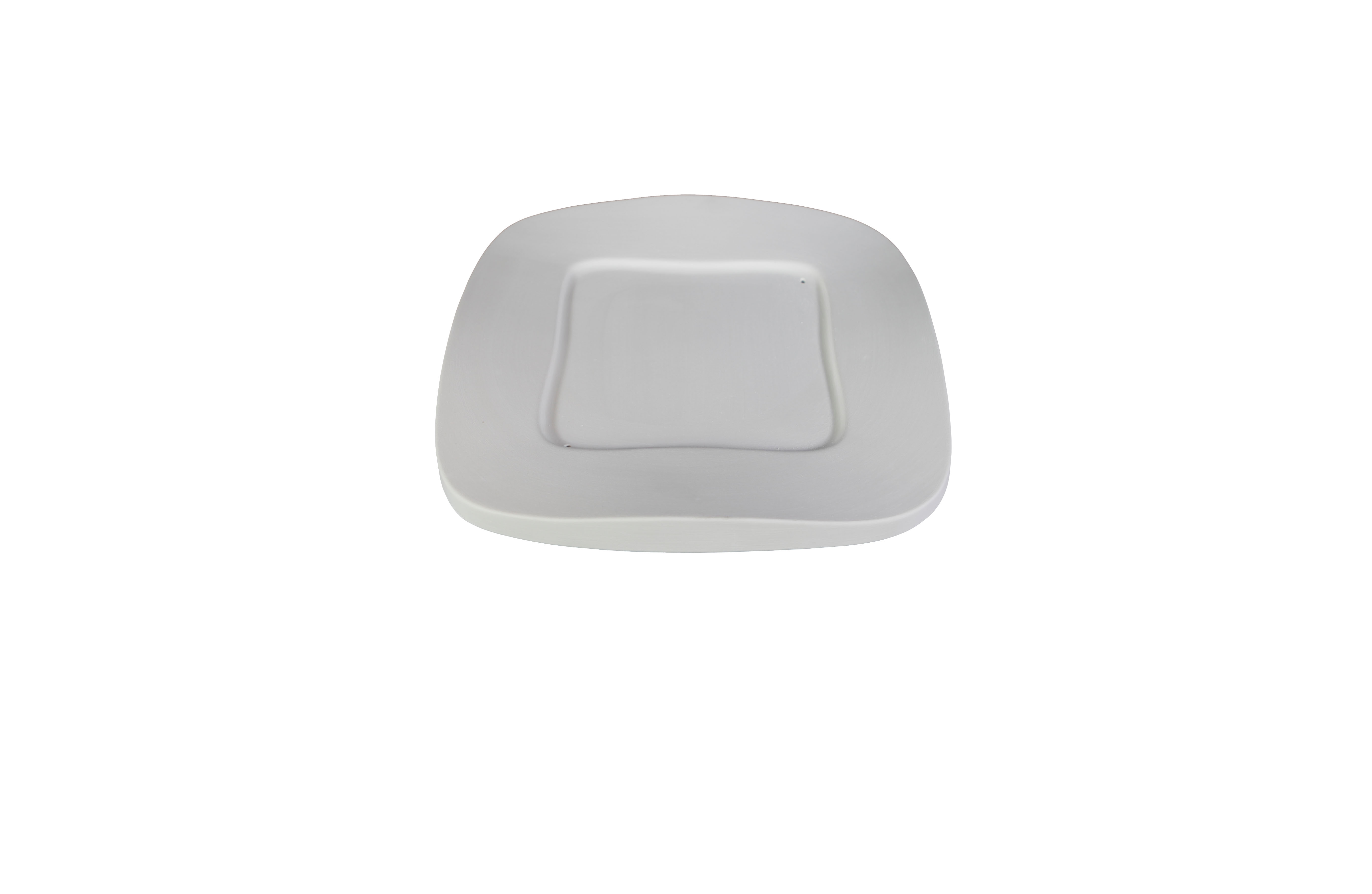 Fusing Mold 21x21x1cm Square Wavy plate medium