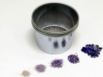 Tamis pour fritte en verre 4 pièces Tamis pour fritte en verre 4 pièces