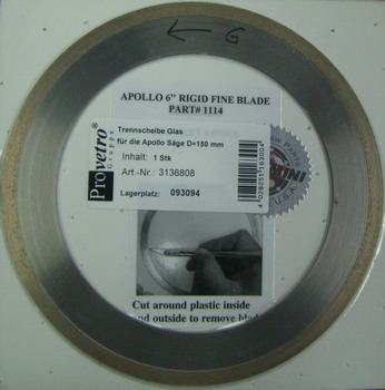 Apollo Solid Blade Glass Apollo Solid Blade Glass