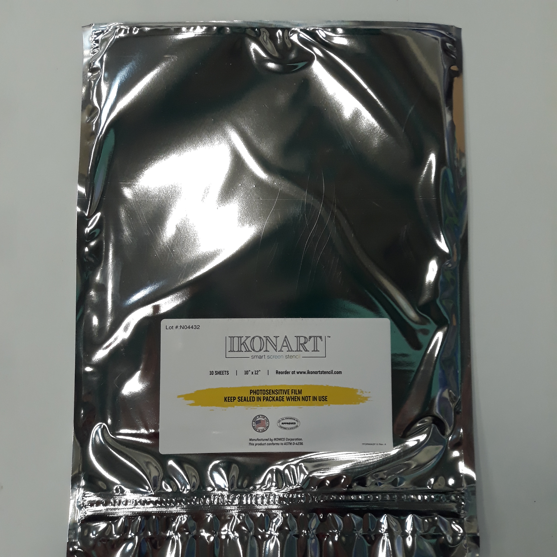 IkonArt stencil film 10 sheets (25x30cm) IkonArt stencil film 10 sheets (25x30cm)