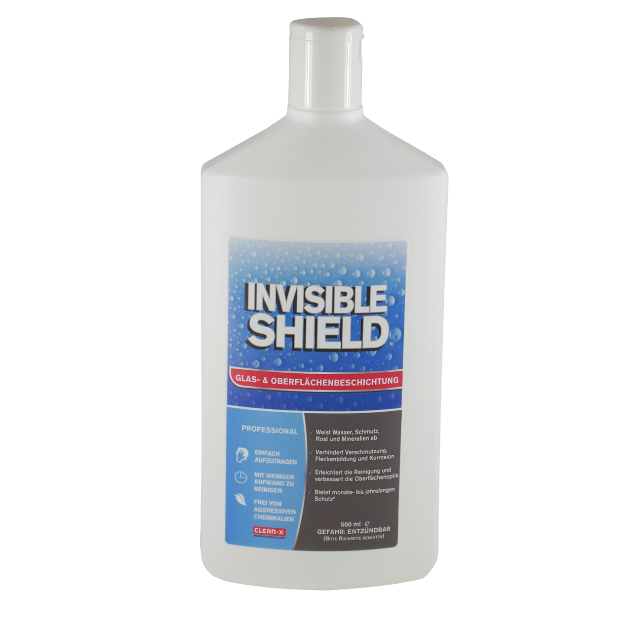 INVISIBLE SHIELD® Glas-und Oberflächenbeschichtung 500ml