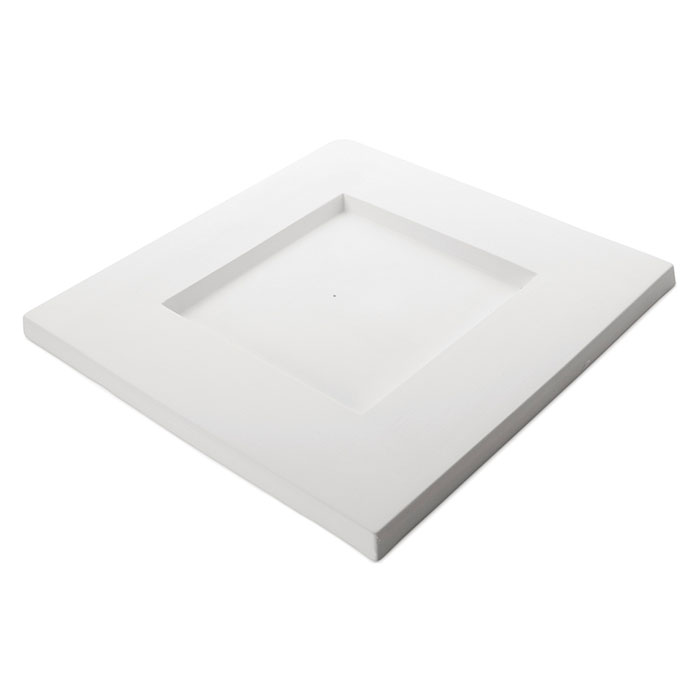 Fusingform 36x37x1cm Teller Quadrat III