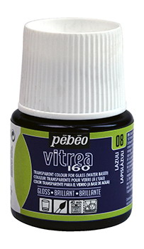 Glasspaint Pebeo Vitrea160 Lazuli 08 Glasspaint Pebeo Vitrea160 Lazuli 08