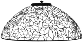 ODYSSEY Lampenform 66 cm Poinsettia T1528