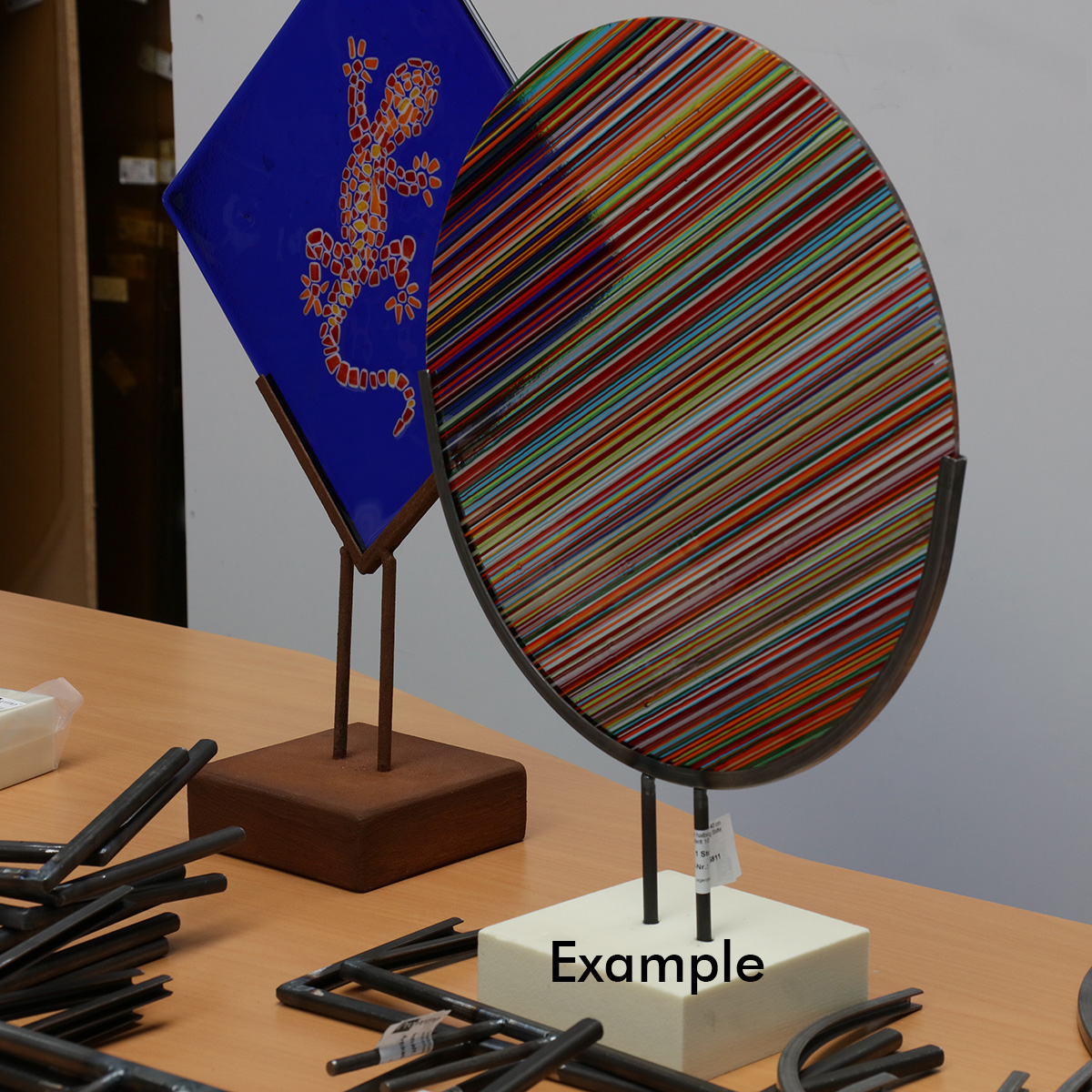 portavasos corto, inoxidable para vidrio de 40cm portavasos corto, inoxidable para vidrio de 40cm