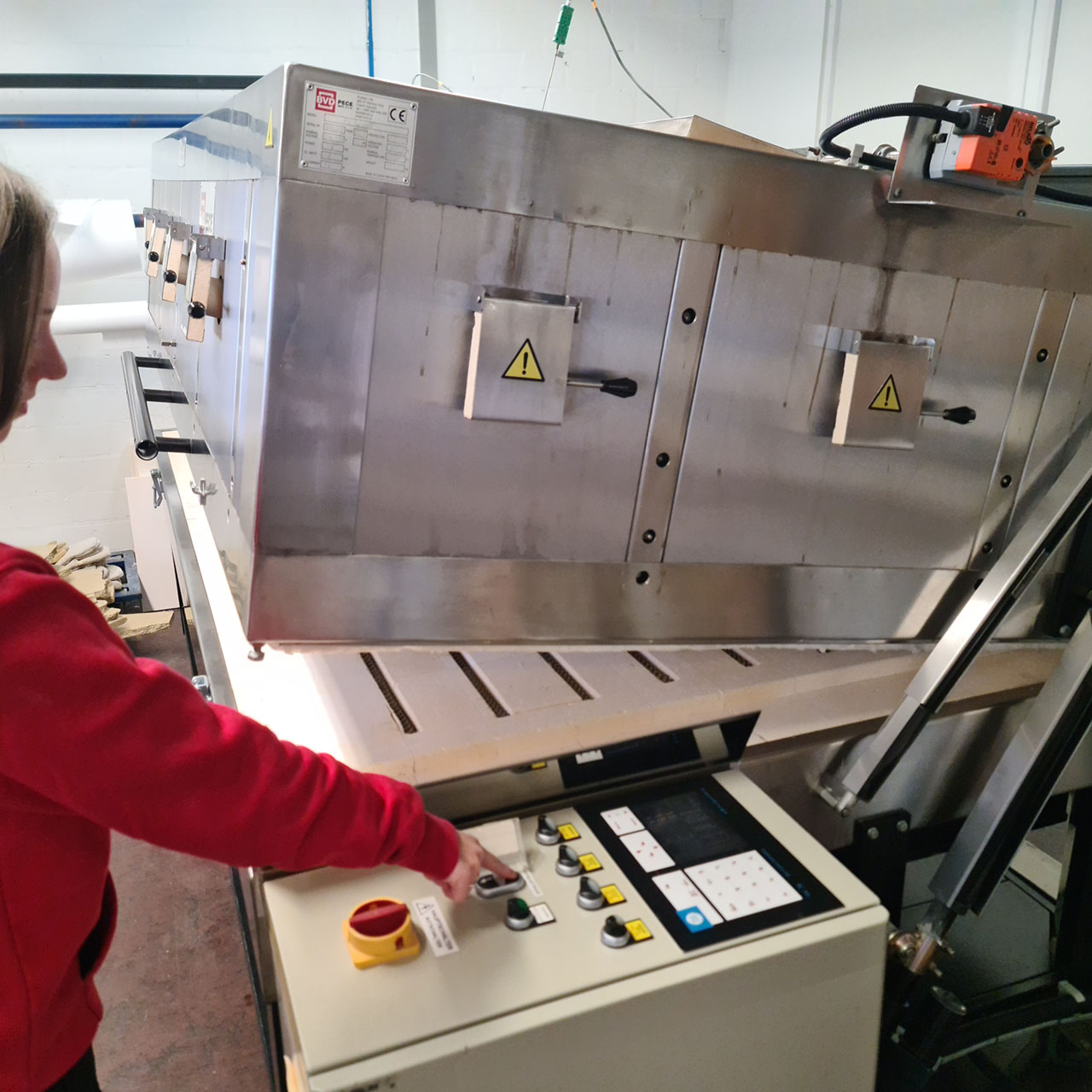 Electric kiln opening activated, Manually PS 8.1-250 - 8.4-400 Electric kiln opening activated, Manually PS 8.1-250 - 8.4-400