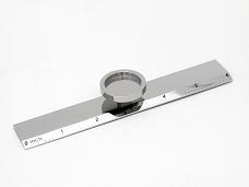Ruler 15,5cm silver color Ruler 15,5cm silver color