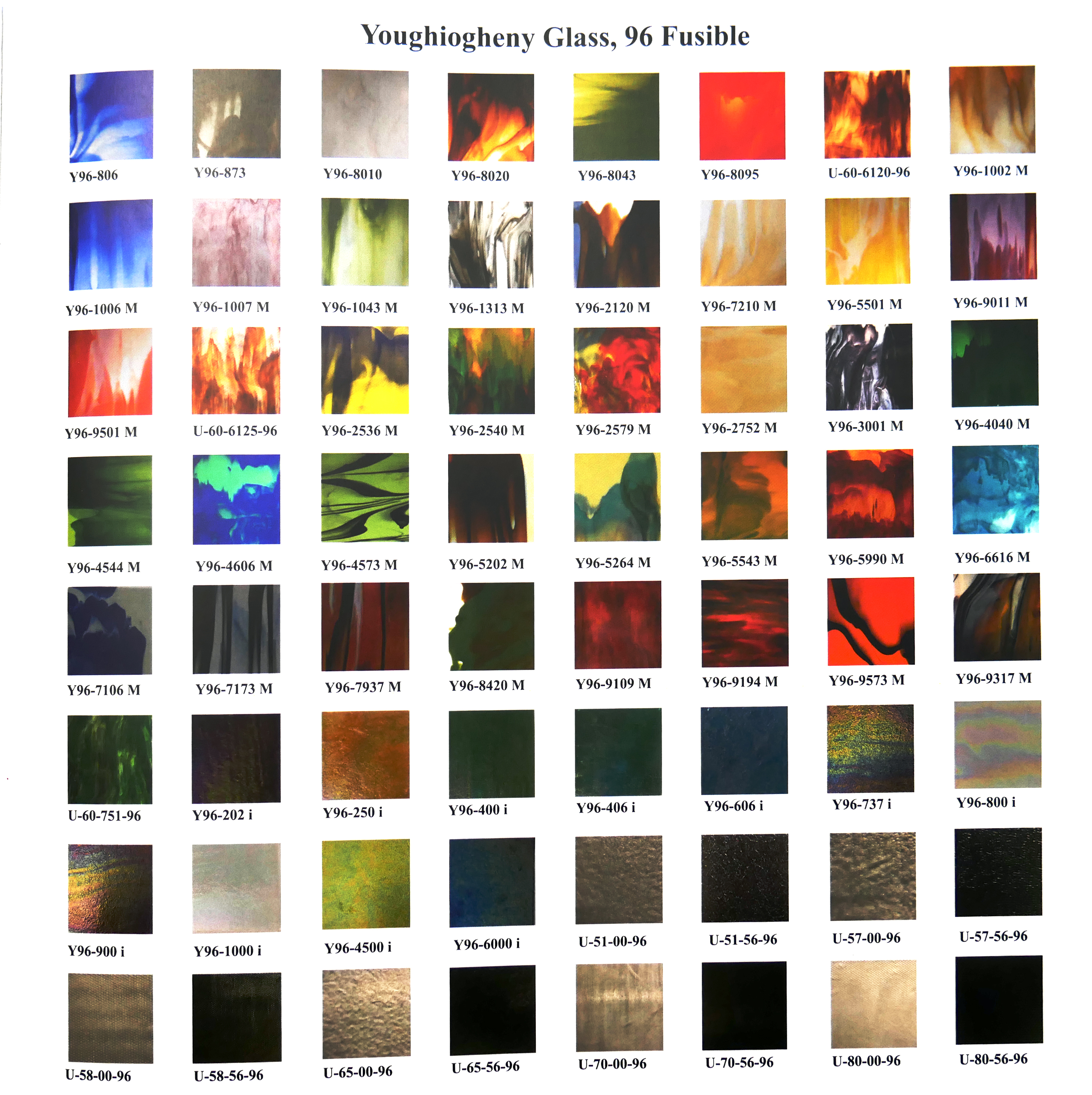 Katalog YOUGHIOGHENY OPALESCENT GLASS COMPANY, Inc. Katalog YOUGHIOGHENY OPALESCENT GLASS COMPANY, Inc.