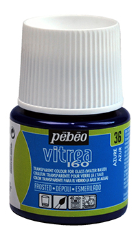 Glasspaint Pebeo Vitrea160 Azure 36 Glasspaint Pebeo Vitrea160 Azure 36