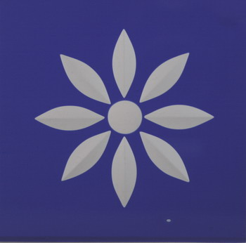 Fries Square 8x8cm STAR blue Fries Square 8x8cm STAR blue