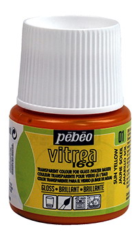 Glasspaint Pebeo Vitrea160 Sun Yellow 01