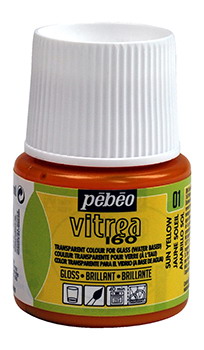 Glasspaint Pebeo Vitrea160 Sun Yellow 01 Glasspaint Pebeo Vitrea160 Sun Yellow 01