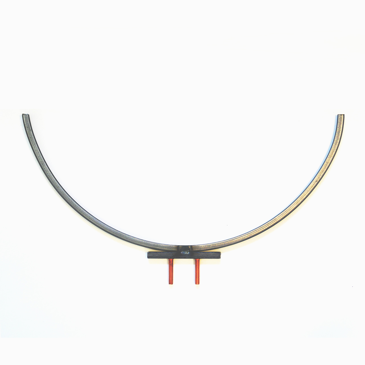 Deluxe Glashalter halbrund 50 cm Deluxe Glashalter halbrund 50 cm