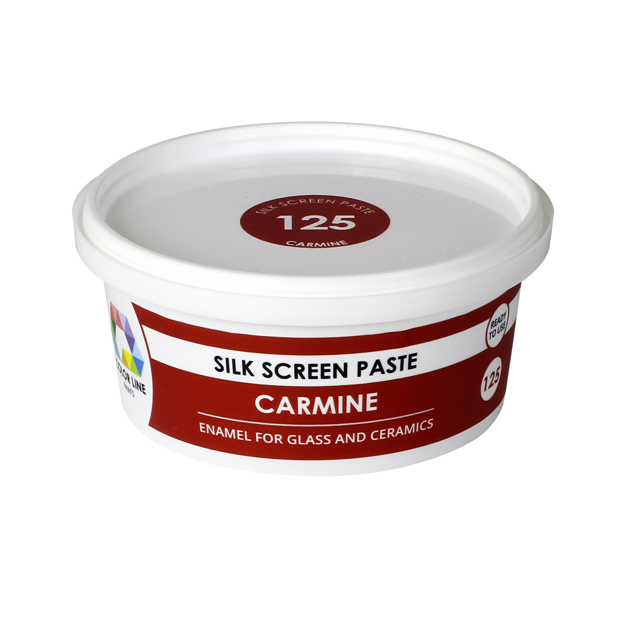 Colorline Pâte 125 Rouge carmin 150g Colorline Pâte 125 Rouge carmin 150g