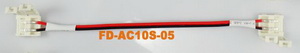 LED-connector for 10mm, +wire +connector